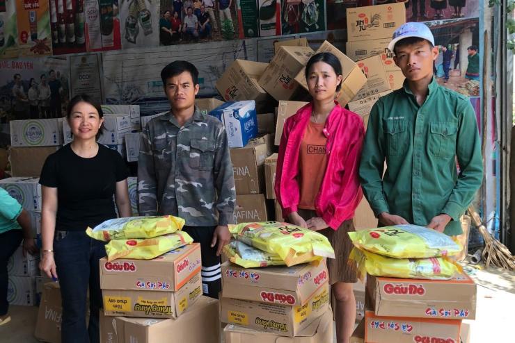 September 2024 (continue) : DK provides essential aid to support Northern Vietnam people in overcoming typhoon Yagi