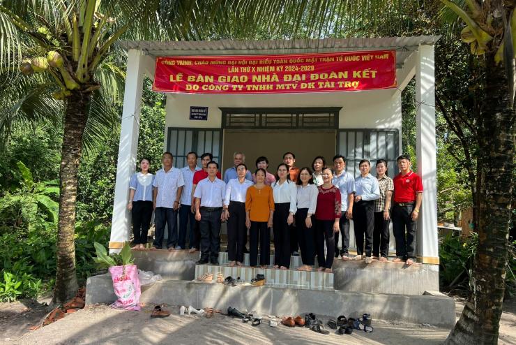 October 2024: DK Commodity Completes Handover of “Great Solidarity” Houses in Phu Giao District, Binh Duong