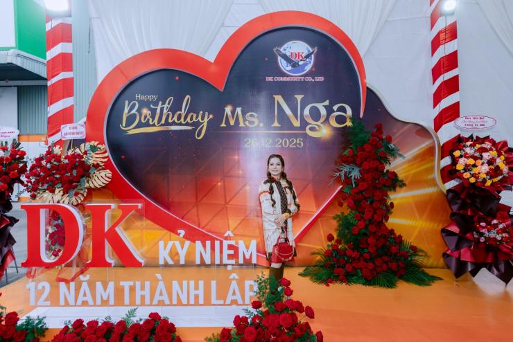 CELEBRATING 12 YEARS OF DK COMPANY & HAPPY BIRTHDAY Ms. Nga