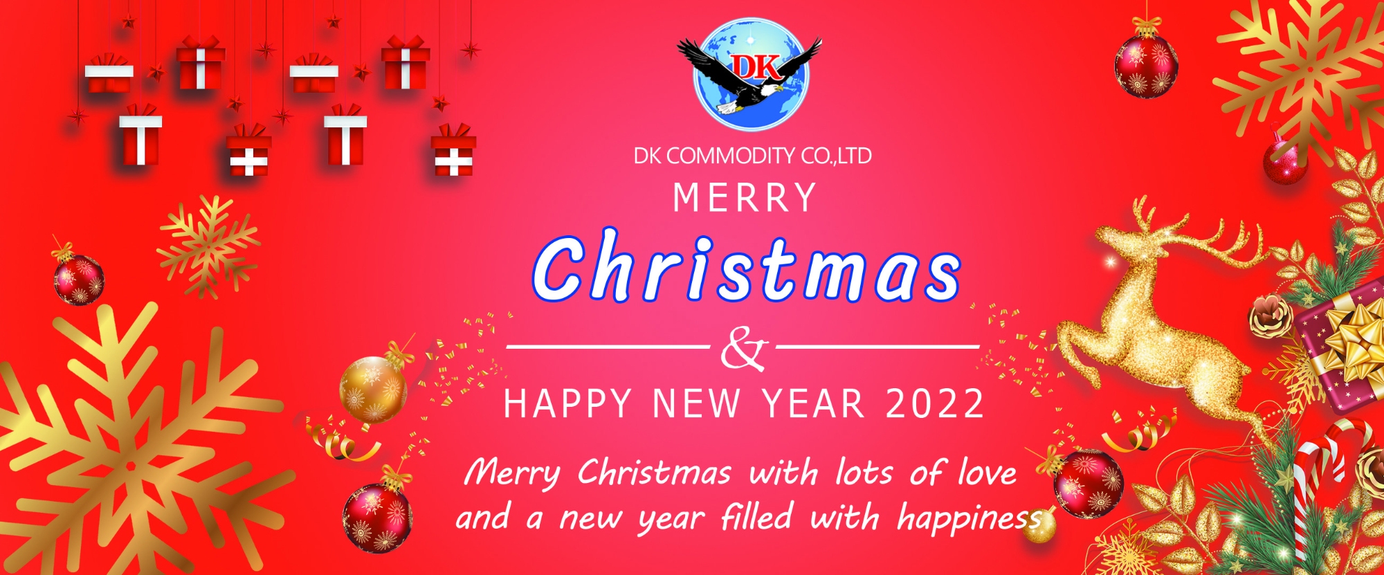 Merry Christmas and Happy New Year 2022